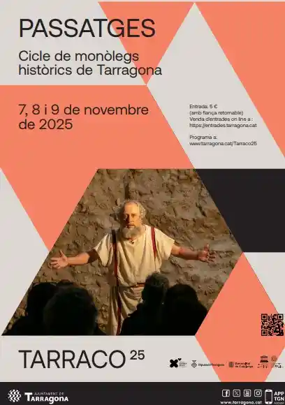 Cartel del ciclo de monólogos Passatges en Tarragona