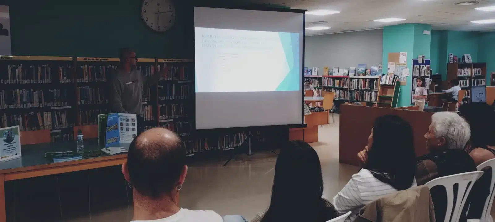 Presentación del proyecto Ribérate en la Biblioteca de Constantí