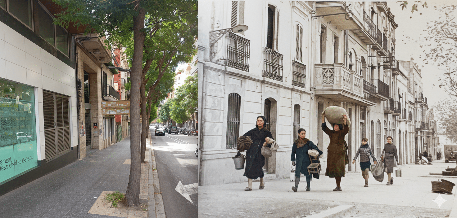 Calle Ramón y Cajal 4: fotografía de Robert Capa