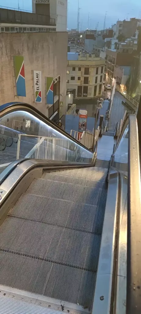 Escaleras mecánicas, Palau del Congrés 